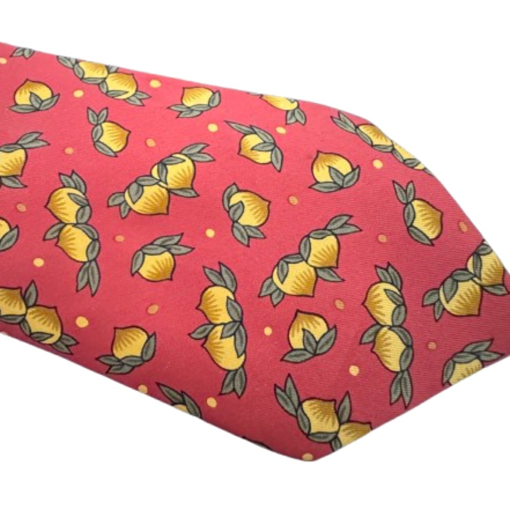 Hermes 100% Silk Tie Model 7534 IA Acorns Made in France Necktie